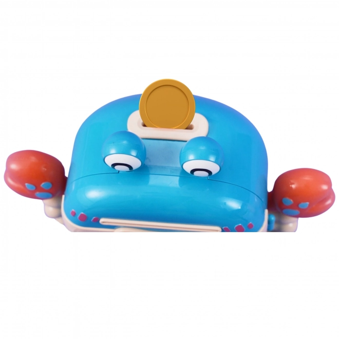 Woopie Electronic Safe ATM with Access Pin - Blue Crab Backpack
