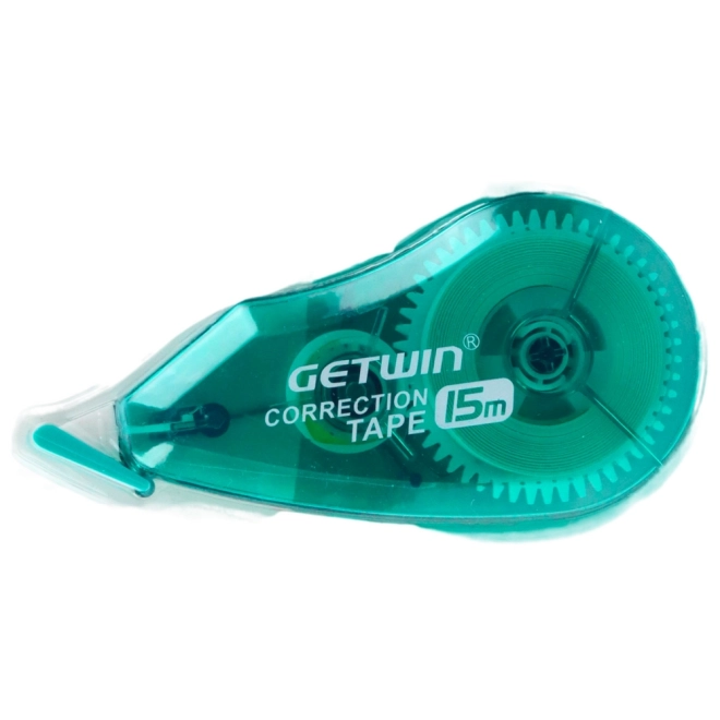 Correctiemuis op band 15m x 5mm groen