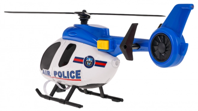 Police Helicopter and Car Set