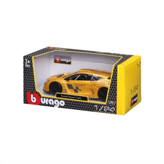 Bburago 1:24 Renault Mégane Trophy Metallic Geel 18-22115