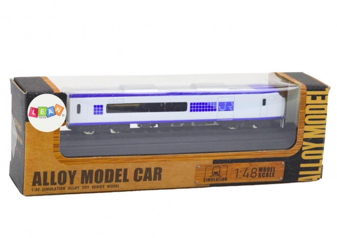 Sammlerzug 1:48 Metall weiß-blau