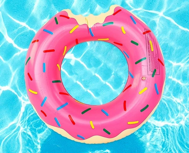 Inflatable Swimming Ring Donut 110 cm – Pink