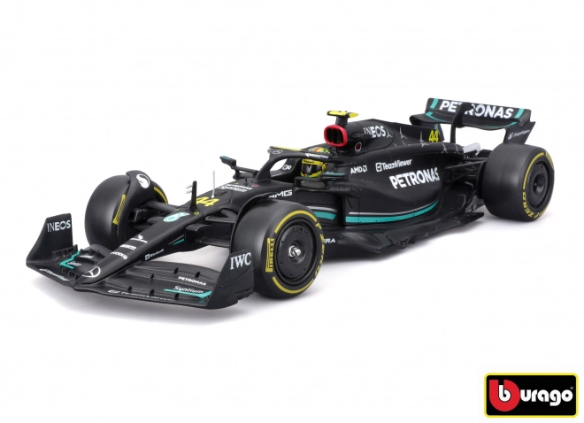 Modèle de Formule 1 Bburago Mercedes-AMG Petronas W14