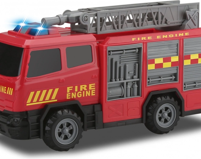 Feuerwehrauto mit Schwungrad und Effekten 30 cm