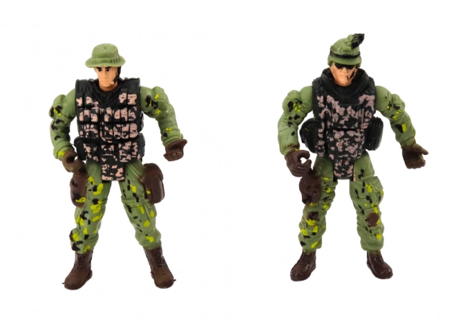 Militaire speelset met figuren en accessoires