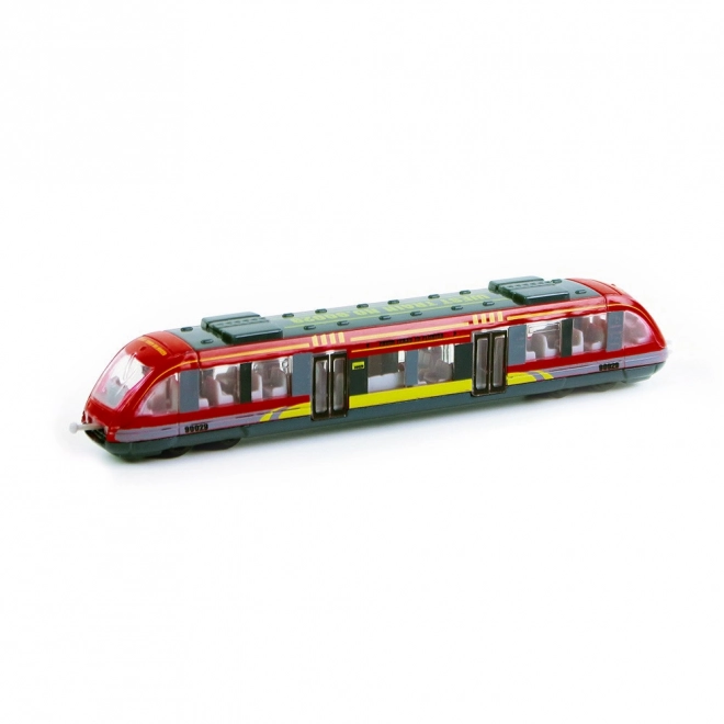 Moderne trein metaal/plastic 3 soorten
