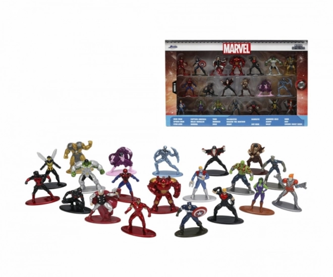 Metalen Nano verzamelobjecten van Marvel 20st