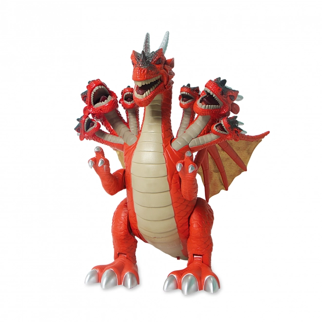Drache mit sieben Köpfen und Effekten