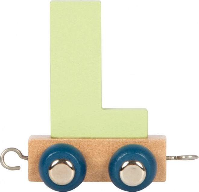 Small Foot pooltrein – letter L