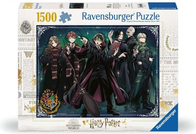 Puzzel Griffoendor vs. Zwadderich 1500 stukjes