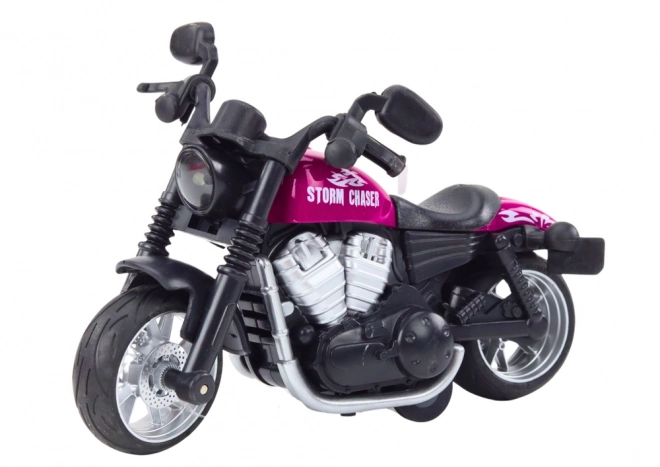 Motorfiets Storm Chaser met wrijvingsaandrijving