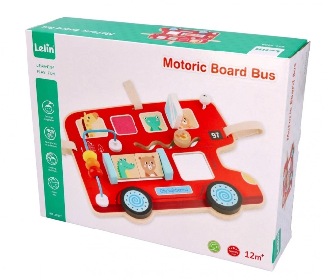 Motorikbrett Bus Lelin