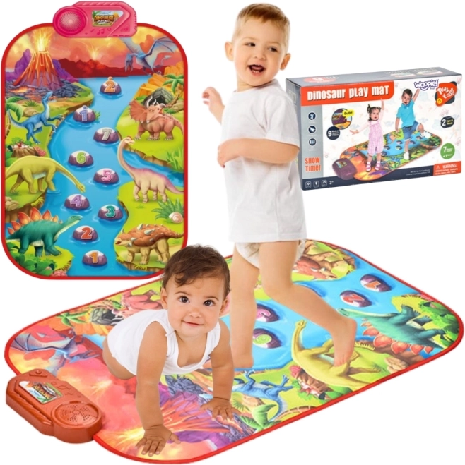 Large Interactive Music Mat Dino for Kids by Woopie