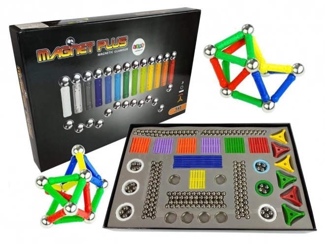 Magnetische blokken Magnastix 560 + bordenset