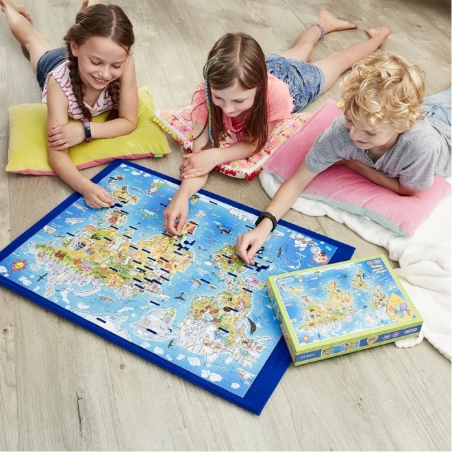 Educatieve puzzel Onze Wereld 250 stukjes