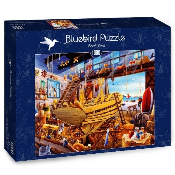 Puzzel Werf 1000 stukjes Bluebird