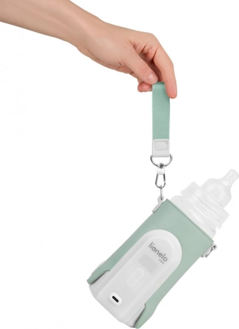 LIONELO Draadloze flesverwarmer Thermup Go Evo Groen Salie