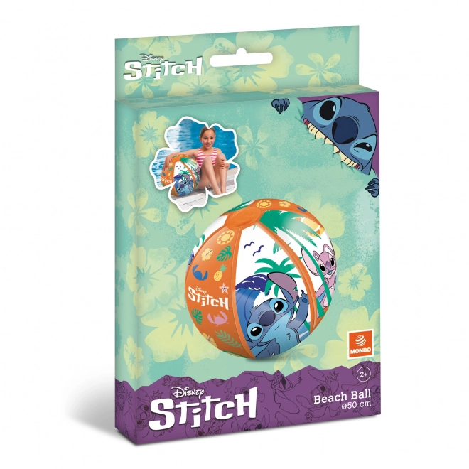 Opblaasbare bal met Stitch-motief 50 cm