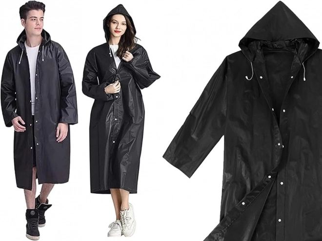 Regenponcho met capuchon