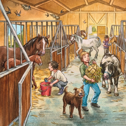 RAVENSBURGER quality for easy assembling