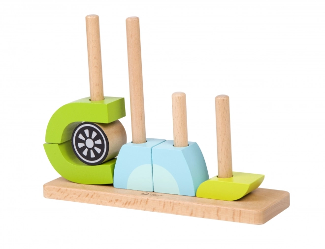 Houten puzzel - Uil