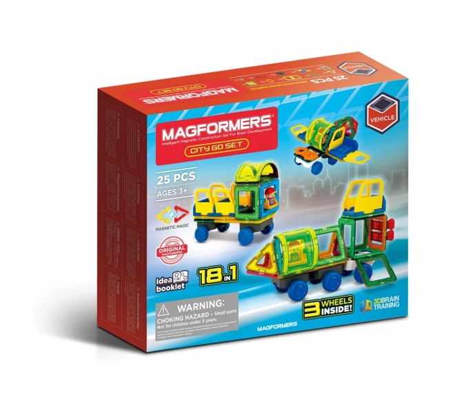Magnetische blokken City Go Set 25 stuks