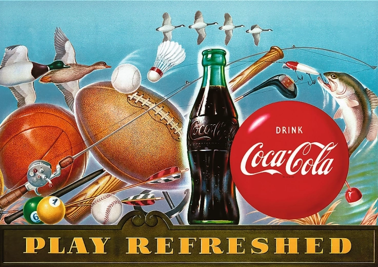 Puzzel TREFL Premium Plus COCA‑COLA 1000 stukjes