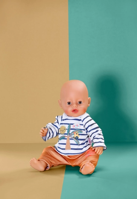 BABY born clothing for dolls 43 cm with palm motif