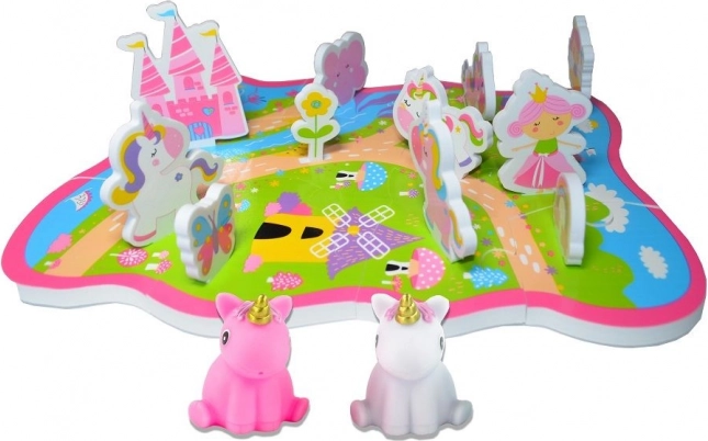 Set de bain Monde des Licornes
