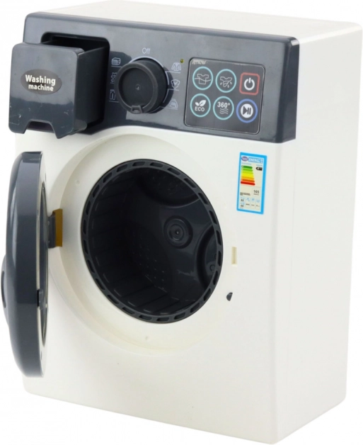Leuke wasmachine met touchscreen en lichteffecten voor kinderen