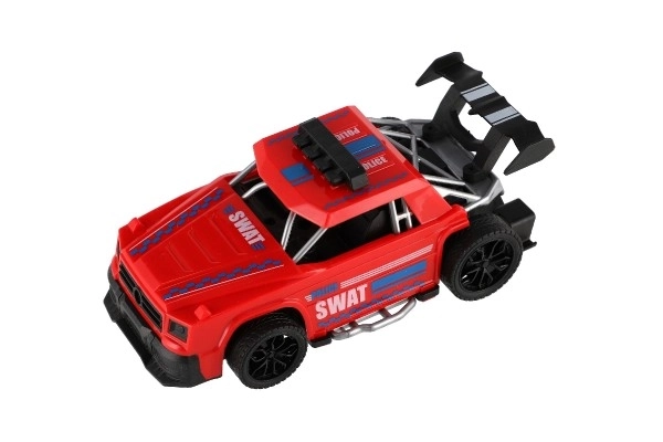 Rennwagen aus Plastik mit Schwungrad - 16 cm