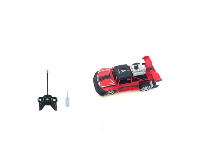RC auto 1:20 met rookeffect rood