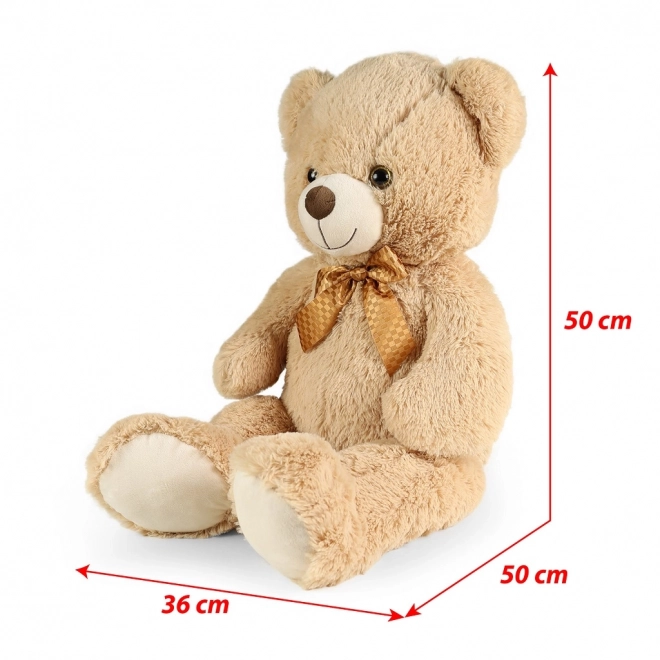 Large Plush Teddy Bear Ron Light Brown with Tag