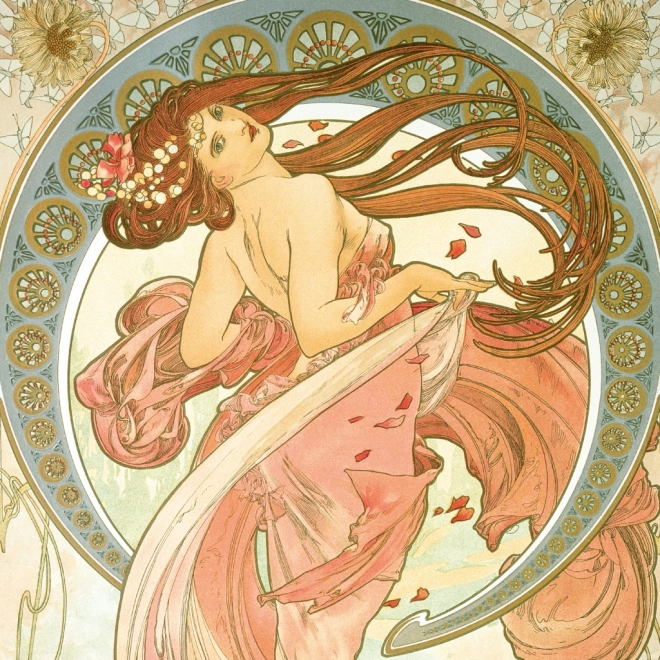 Note Calendar Alfons Mucha 2026