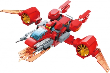 Fast fighter jet for action missions