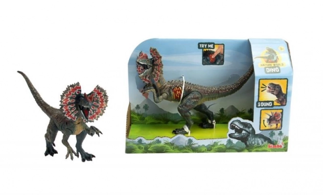 Geluidendinosaurus - T-Rex, Triceratops, Dilophosaurus