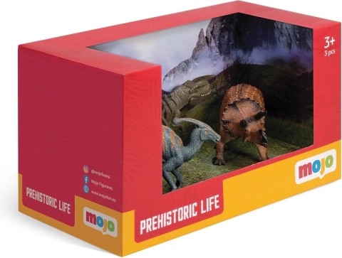 Mojo Prehistoric Life Starter Set Dinosaurs 3pcs