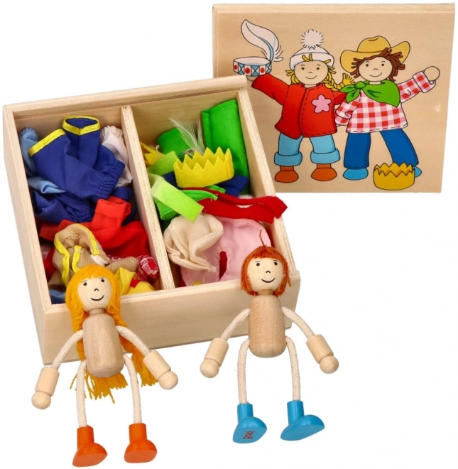 Dress-Up Dolls in Box