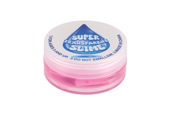 Mélange de slime super transparent aux couleurs 7 cm