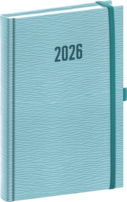 Daily Diary Notique Rivoli 2026 Light Blue 15 x 21 cm