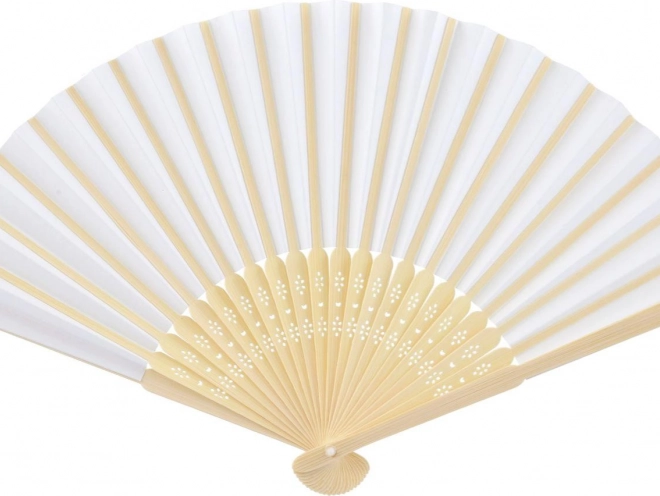 Folding Wooden Fan 21 cm