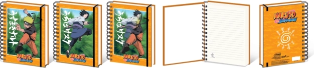 Lenticulair notitieblok Naruto A5