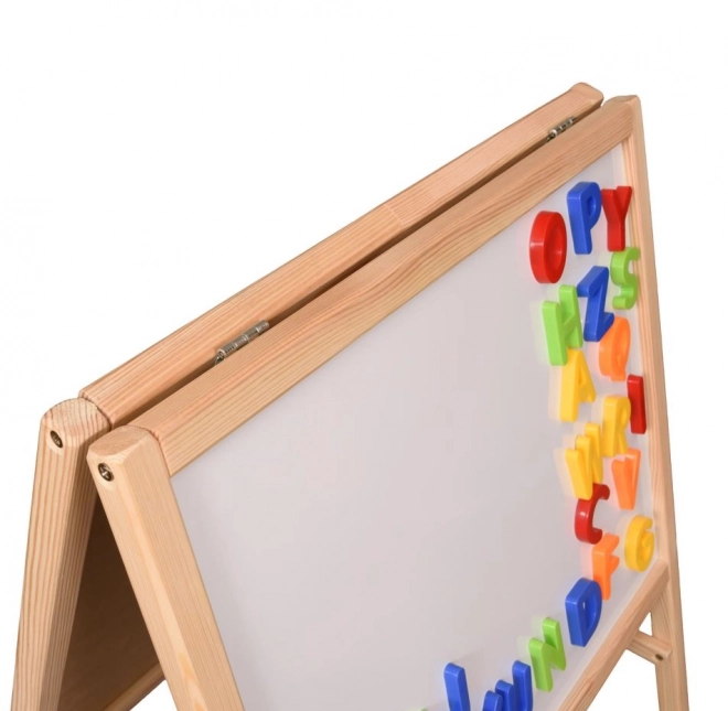 Tableau magnétique réversible pour enfants avec accessoires