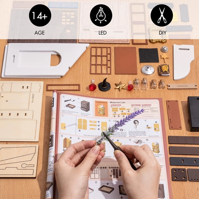 RoboTime miniatuur poppenhuis - Toverwinkel