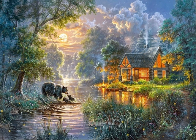 Puzzle CHERRY PAZZI Firefly Bay 1000 pieces