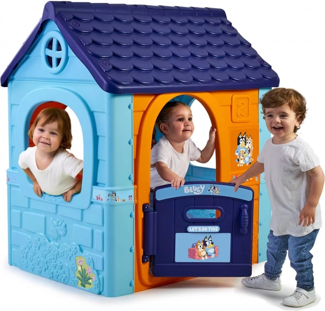 Feber tuinhuisje Bluey met brievenbus