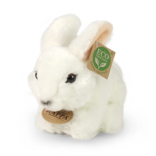 Pluche konijn wit 18 cm ECO-VRIENDELIJK