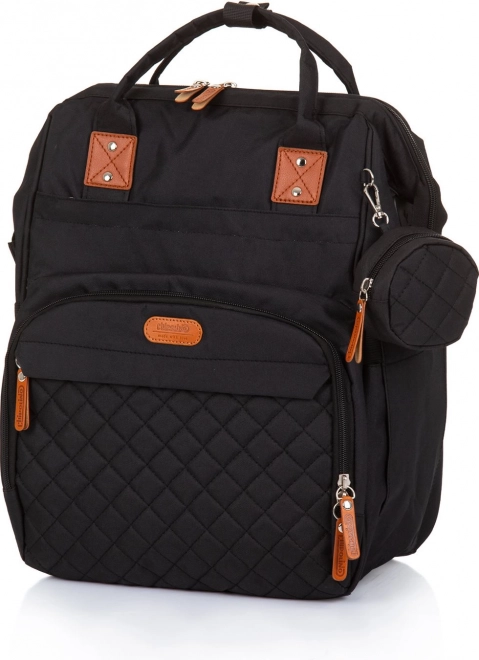 CHIPOLINO Sac à langer, sac à dos Obsidian
