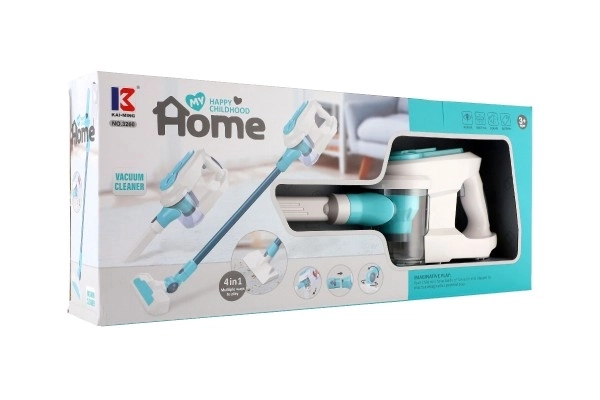 Aspirateur en plastique à piles avec lumière, son dans une boîte