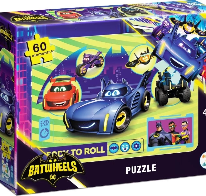 DODO Puzzel Batwheels: Leuke Rit 60 Stukken
